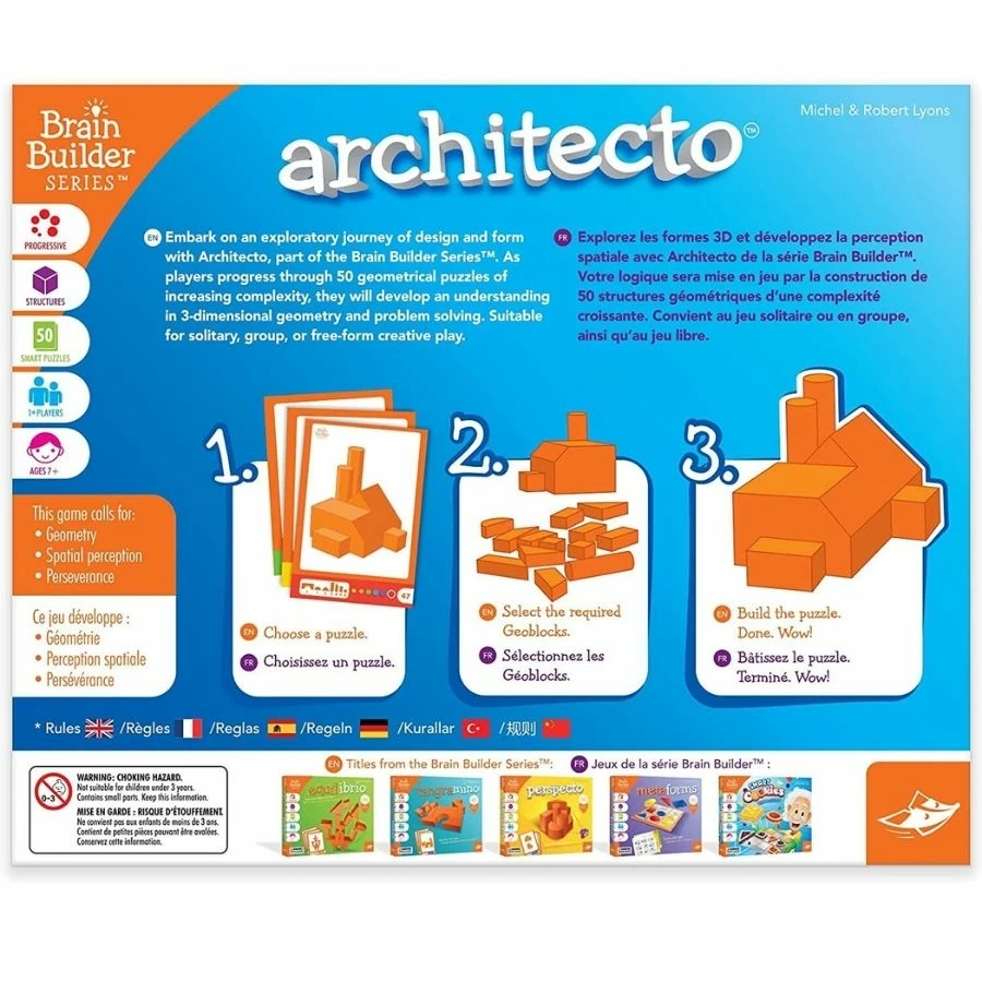 Hot Sale ⌛ Foxmind - Brain Builder Series: Architecto Game 💯 2 Hot Sale ⌛ Foxmind - Brain Builder Series: Architecto Game 💯 - Image 2