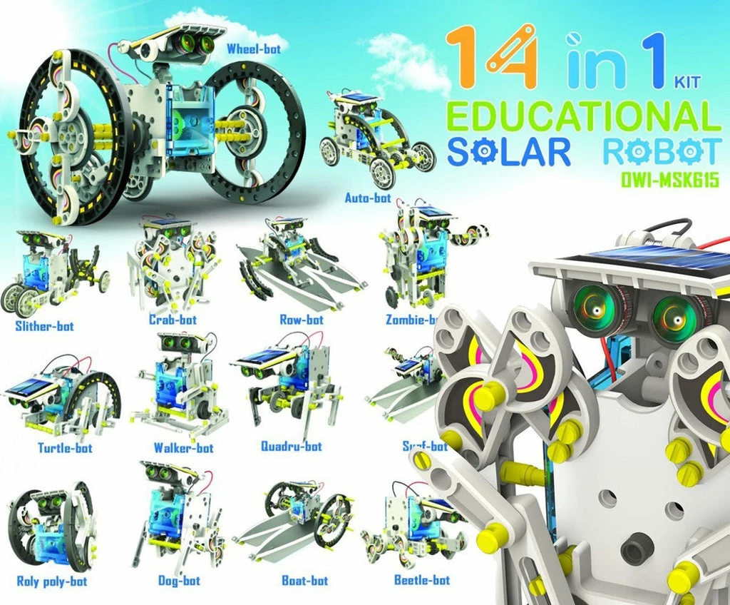 Outlet β CIC - 14 In 1 Educational Solar Robot Kit π 3 Outlet β CIC - 14 In 1 Educational Solar Robot Kit π - Image 3