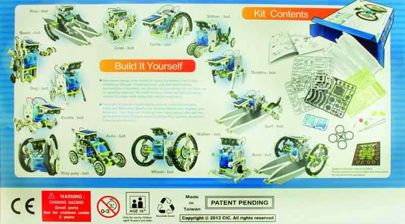 Outlet β CIC - 14 In 1 Educational Solar Robot Kit π 5 Outlet β CIC - 14 In 1 Educational Solar Robot Kit π - Image 5