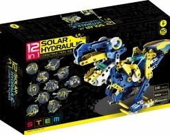 Outlet 🌟 CIC - 12 In 1 Solar Solar And Hydraulic Construction Kit 😉
