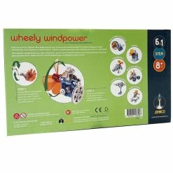 Alternative view of Best reviews of 😀 JohnCo Productions Johnco - Wheely Windpower 6 In 1 Wind Powered Robot 😀