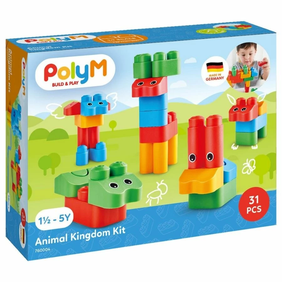 Best Pirce 𧨠Poly M PolyM - Build And Play: Animal Kingdom Kit π 1 Best Pirce 𧨠Poly M PolyM - Build And Play: Animal Kingdom Kit π