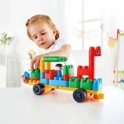 Cheap 😀 PolyM - Zoo Keeper N Cars Set Building Blocks 💯 -EeBoo Shop FS760006 PolyMZooKeeperNCarsBuildingSet 3 1024x1024