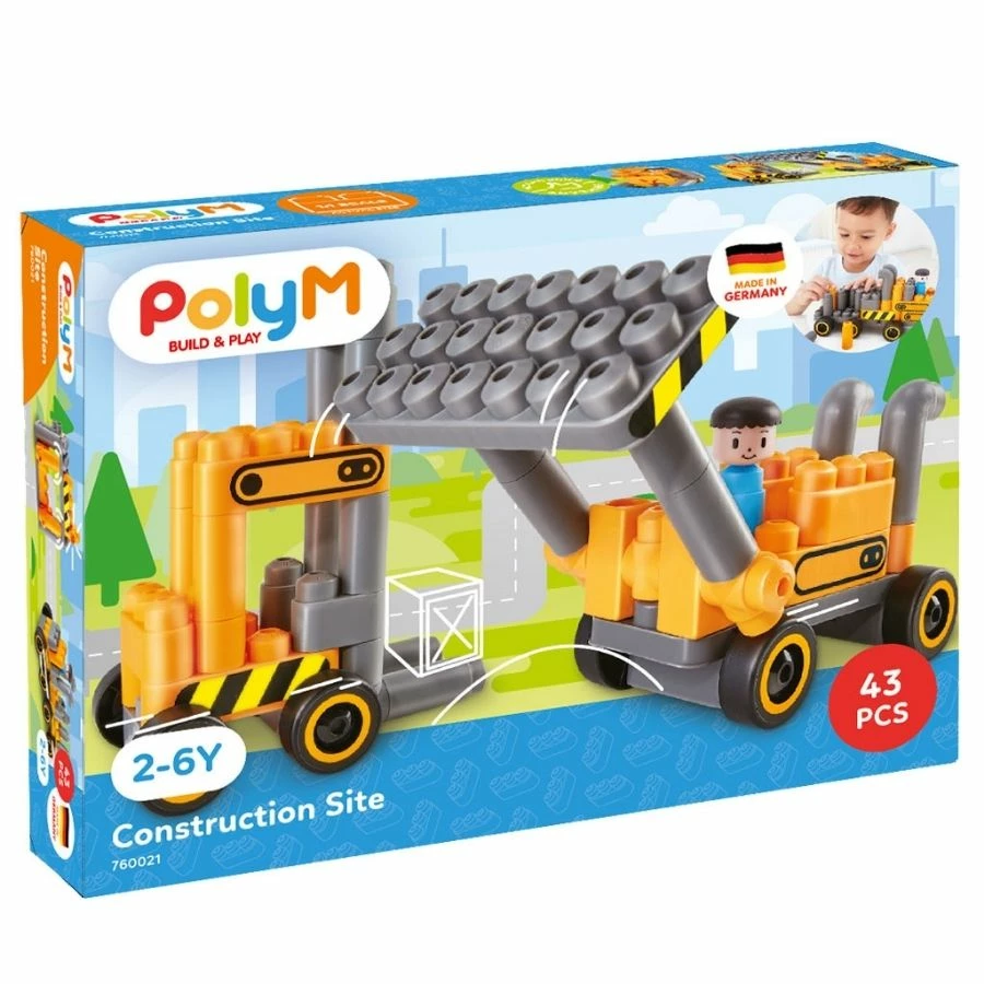 Promo ๐คฉ Poly M PolyM - Build And Play: Construction Site Kit ๐ 1 Promo ๐คฉ Poly M PolyM - Build And Play: Construction Site Kit ๐