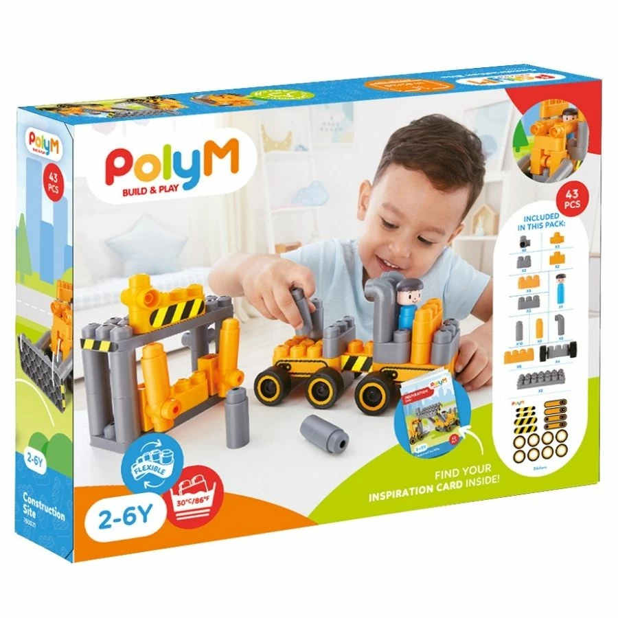 Promo ๐คฉ Poly M PolyM - Build And Play: Construction Site Kit ๐ 2 Promo ๐คฉ Poly M PolyM - Build And Play: Construction Site Kit ๐ - Image 2