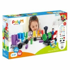 Alternative view of Cheap 🎁 Poly M PolyM - Build And Play: Rainbow Counting Train Kit 🎁