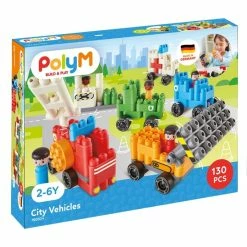Best deal ✔️ Poly M PolyM - City Vehicles Construction Kit 🧨