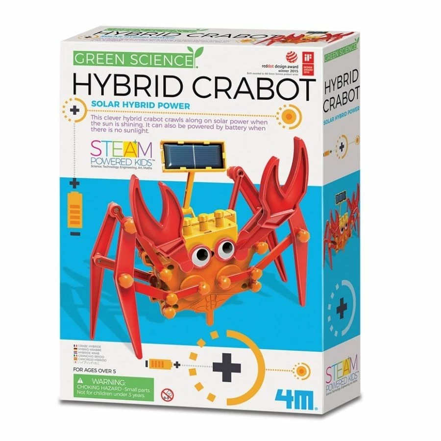 Promo ๐ 4M Toys - Green Science Hybrid Crabot ๐ฅฐ 1 Promo ๐ 4M Toys - Green Science Hybrid Crabot ๐ฅฐ