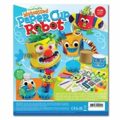 Brand new ❤️ 4M Toys - Thinking Kits Motorised Paper Cup Robot 🧨 -EeBoo Shop FSG4920 4MToysThinkingKitsMotorisedPaperCupRobot 3 1024x1024