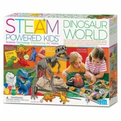 Discount π 4M - STEAM Powered Kids: Dinosaur World Art And Science Kit π