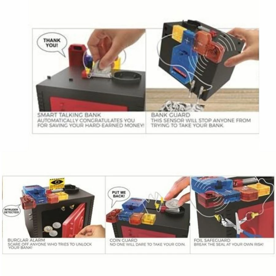 Wholesale ✨ 4M - LogiBlocs Smart Talking Bank Science Kit 🤩 2 Wholesale ✨ 4M - LogiBlocs Smart Talking Bank Science Kit 🤩 - Image 2