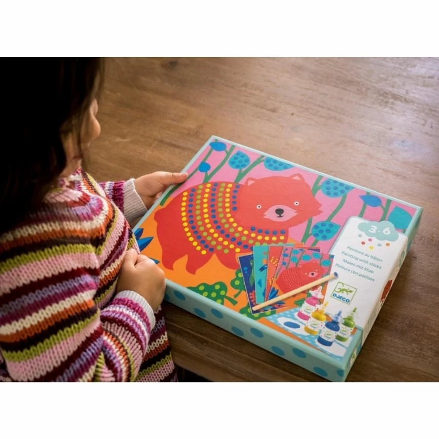 Cheapest ๐ Djeco - Pointillism Painting With Sticks โ๏ธ 8 Cheapest ๐ Djeco - Pointillism Painting With Sticks โ๏ธ - Image 8