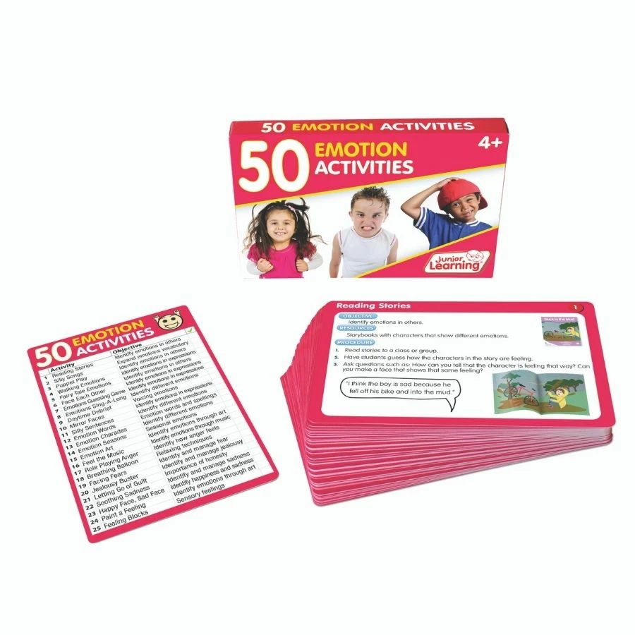 Best deal ⭐ Junior Learning - 50 Emotion Activities 😀 2 Best deal ⭐ Junior Learning - 50 Emotion Activities 😀 - Image 2
