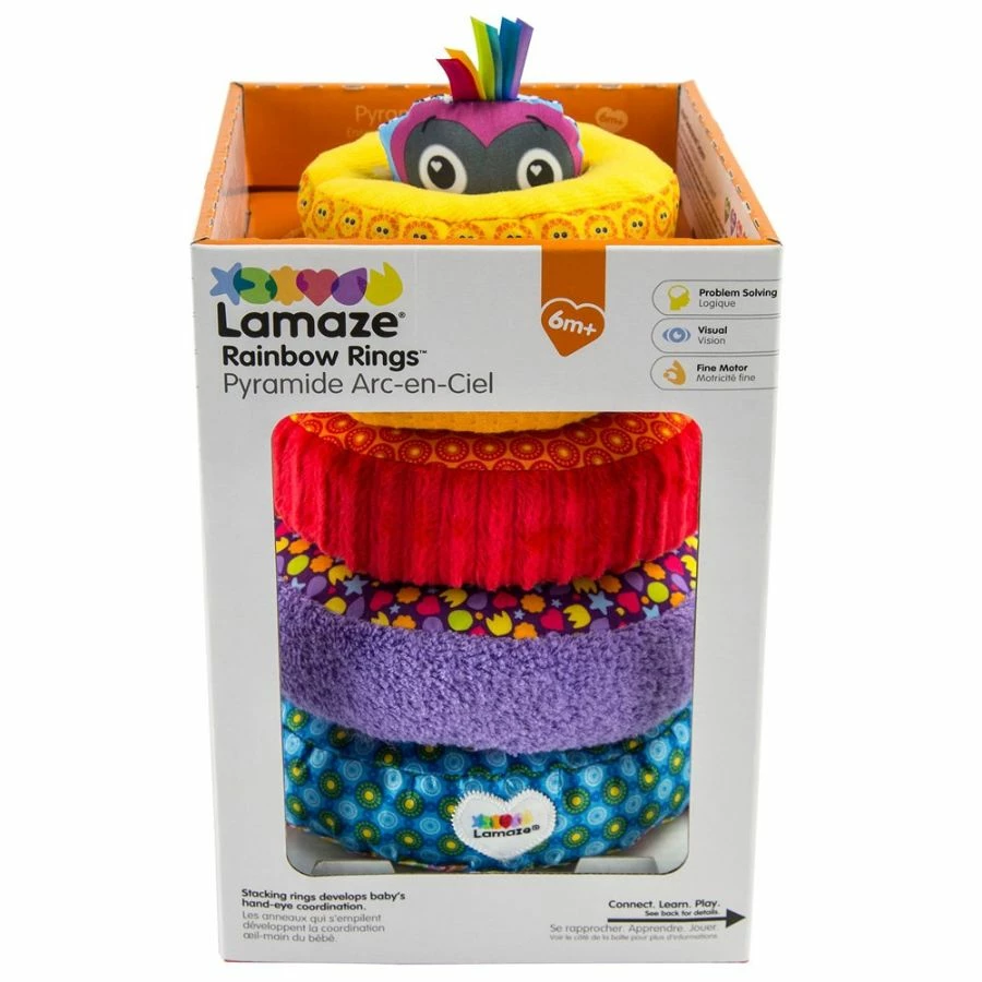 Cheap π Lamaze - Rainbow Stacking Rings β¨ 2 Cheap π Lamaze - Rainbow Stacking Rings β¨ - Image 2