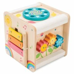 Hot Sale 🥰 Le Toy Van - Petilou Petit Wooden Activity Cube 😉