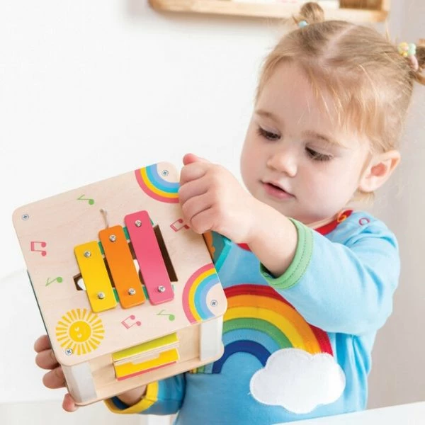 Hot Sale 🥰 Le Toy Van - Petilou Petit Wooden Activity Cube 😉 2 Hot Sale 🥰 Le Toy Van - Petilou Petit Wooden Activity Cube 😉 - Image 2