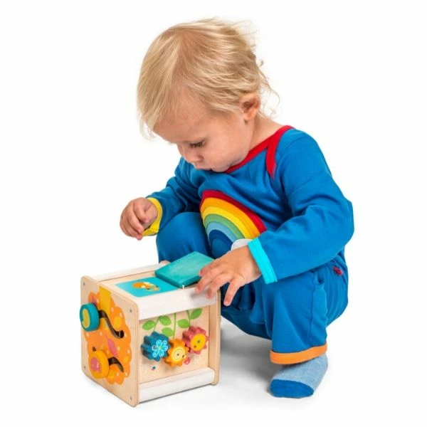 Hot Sale 🥰 Le Toy Van - Petilou Petit Wooden Activity Cube 😉 3 Hot Sale 🥰 Le Toy Van - Petilou Petit Wooden Activity Cube 😉 - Image 3