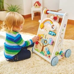 Cheap 🤩 Le Toy Van - Petilou Activity Wooden Baby Walker 😍 -EeBoo Shop LEPL112 LeToyVanPetilouActivityWoodenBabyWalker 6 1024x1024