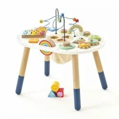 Deals ⌛ Le Toy Van - Petilou Activity Table 💯 -EeBoo Shop LEPL137 LeToyVanPetilouActivityTable 2 1024x1024