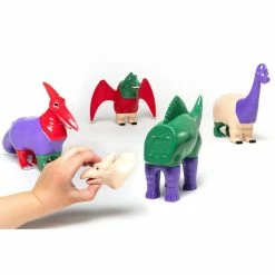 Promo 👏 Popular Playthings - Magnetic Mix Or Match Dinosaurs Set 2 😉 -EeBoo Shop LL7280 PopularPlaythingsMagneticMixorMatchDinosaursSet2 3 1024x1024
