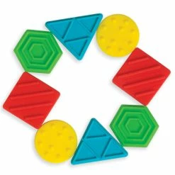 Coupon β Manhattan Toy - Texture Shapes Silicone Teether β¨