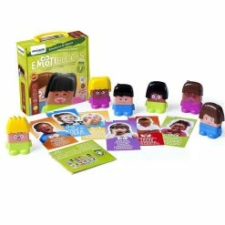 New 😉 Miniland - Aptitude Emotiblocks 25 Pieces 🌟