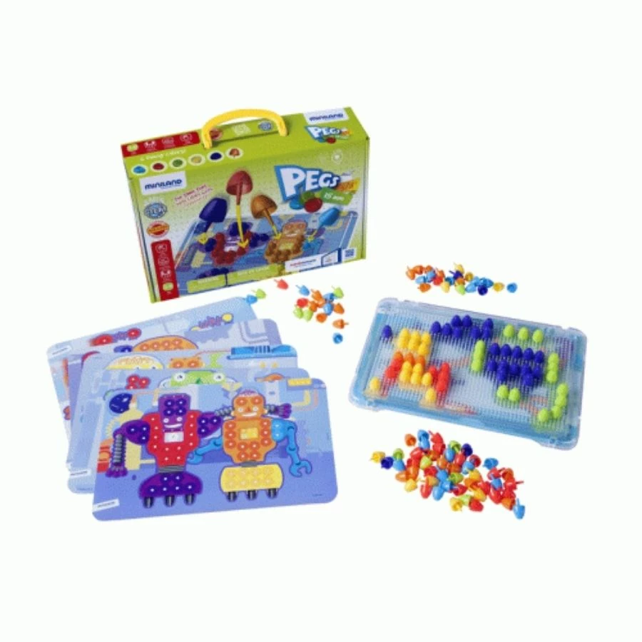 Best Sale π― Miniland - Peg Board Mosaics 15 Mm π 1 Best Sale π― Miniland - Peg Board Mosaics 15 Mm π