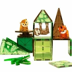 Promo 🎁 Magna Tiles Magna-Tiles: Jungle Animals 25 Piece Set Magnetic Tiles 🎉 -EeBoo Shop Magna TilesJungleAnimals25 PieceSetMagneticTilesAustralia 4 1024x1024
