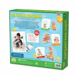 Discount 👍 Peaceable Kingdom - Stack Your Chickens Game 😀 -EeBoo Shop PK SG01 PeaceableKingdom StackYourChickensGame 2 1024x1024