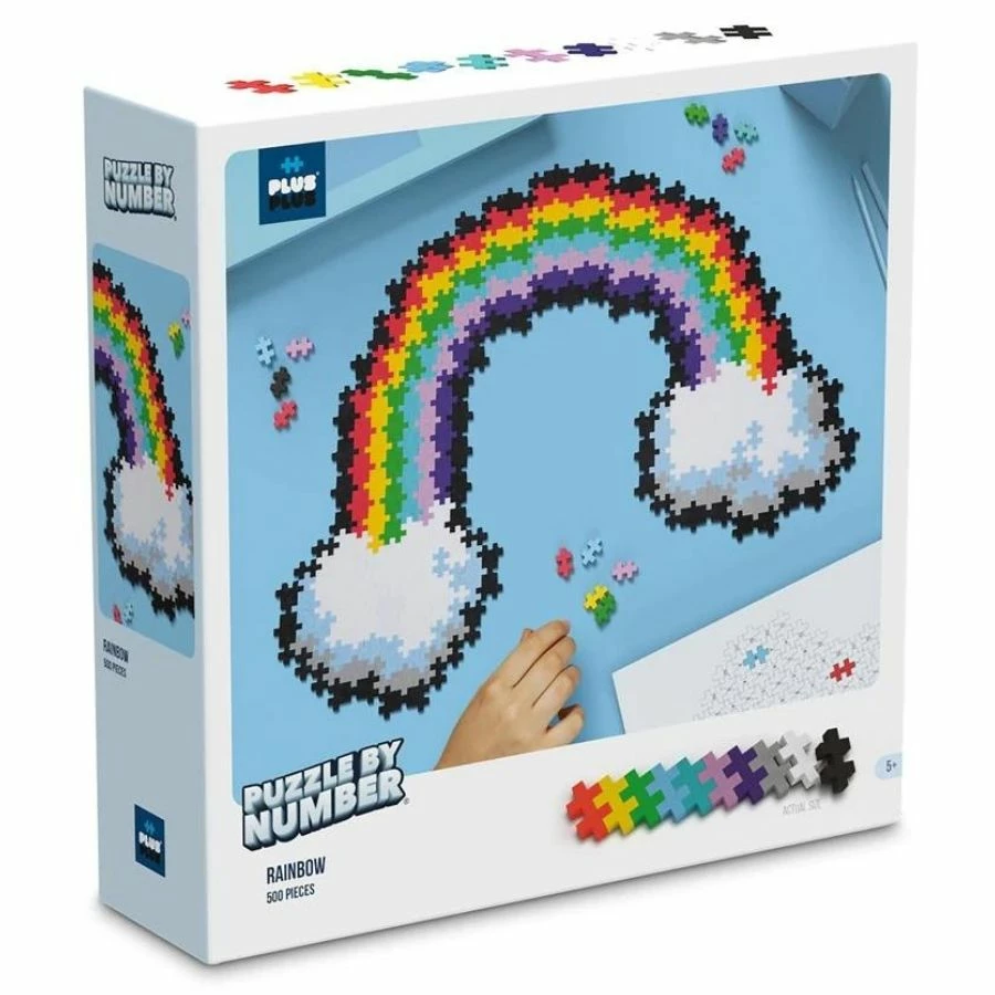 Deals 😍 Plus-Plus Blocks - Puzzle By Number Rainbow 500 Pieces 👍 1 Deals 😍 Plus-Plus Blocks - Puzzle By Number Rainbow 500 Pieces 👍