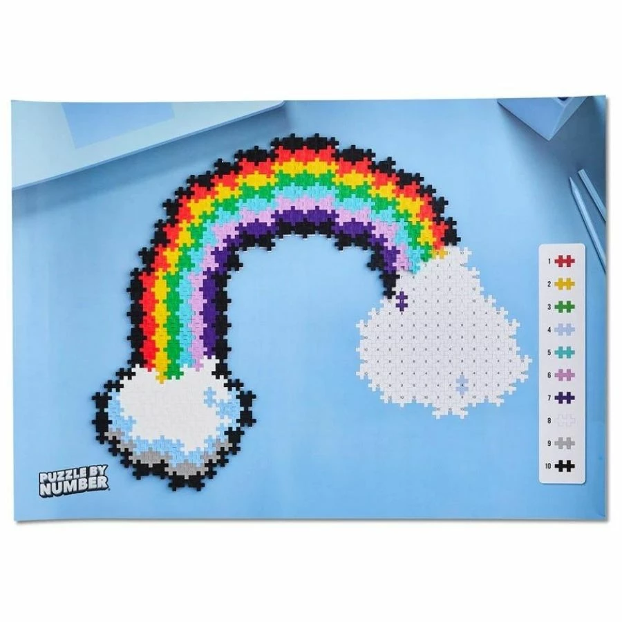 Deals 😍 Plus-Plus Blocks - Puzzle By Number Rainbow 500 Pieces 👍 2 Deals 😍 Plus-Plus Blocks - Puzzle By Number Rainbow 500 Pieces 👍 - Image 2
