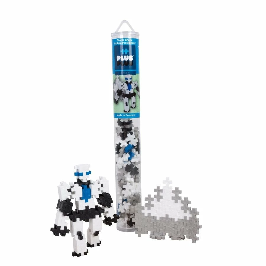 Budget ⭐ Plus-Plus: Robot 100 Pieces Tube 🧨 1 Budget ⭐ Plus-Plus: Robot 100 Pieces Tube 🧨