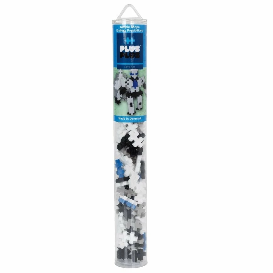 Budget ⭐ Plus-Plus: Robot 100 Pieces Tube 🧨 2 Budget ⭐ Plus-Plus: Robot 100 Pieces Tube 🧨 - Image 2