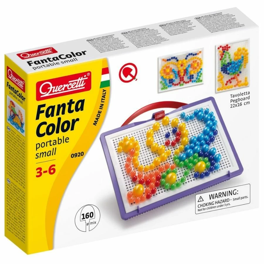 Cheapest ๐ฅฐ Quercetti - Fanta Color Portable Small 160 Pieces Pegboard ๐งจ 1 Cheapest ๐ฅฐ Quercetti - Fanta Color Portable Small 160 Pieces Pegboard ๐งจ
