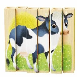 Brand new 🔥 Quercetti - PlayBio Wood: Four Puzzle Farm Animals Wooden Blocks ⭐ -EeBoo Shop QI 80712 QuercettiPlayBioWoodFourPuzzleFarmAnimalsWoodenBlocks 4 1024x1024