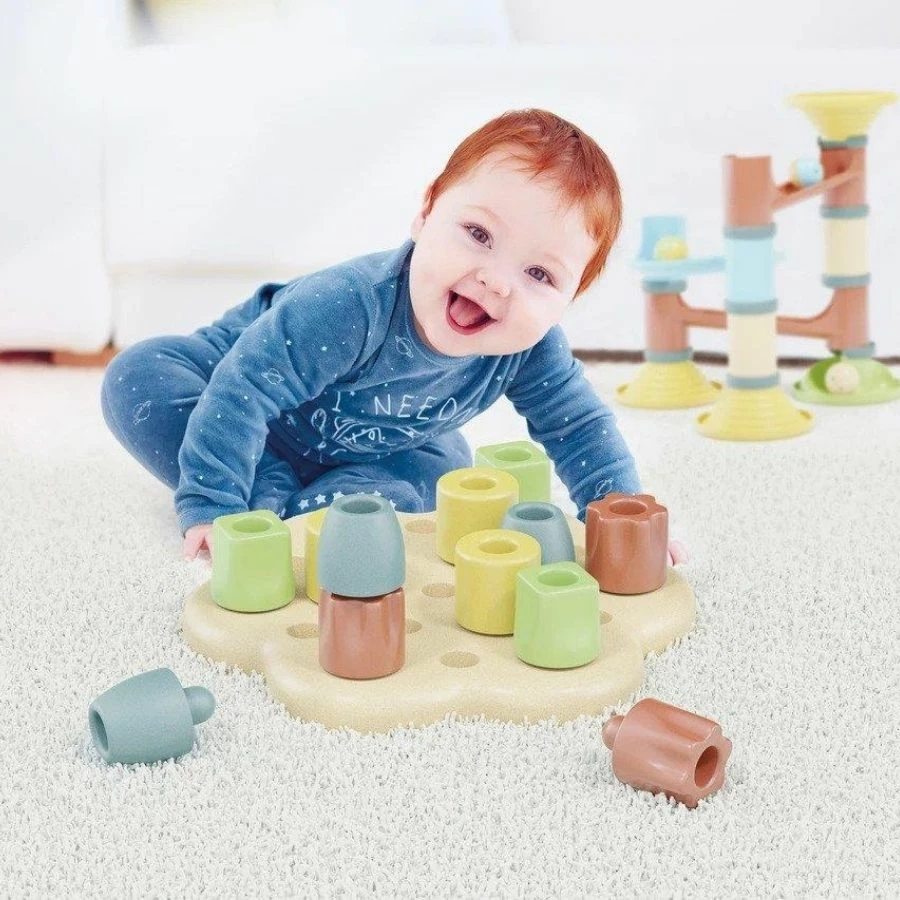 Best Pirce ๐ Quercetti - Chunky Peggy Bio Plastic Peg Board โญ 2 Best Pirce ๐ Quercetti - Chunky Peggy Bio Plastic Peg Board โญ - Image 2