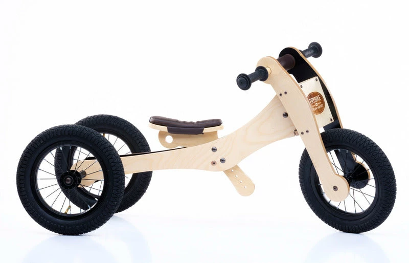 Hot Sale 🤩 Trybike - 4 In 1 Wooden Bike Brown Saddle Seat Cover & Chin Protector 🎁 1 Hot Sale 🤩 Trybike - 4 In 1 Wooden Bike Brown Saddle Seat Cover & Chin Protector 🎁