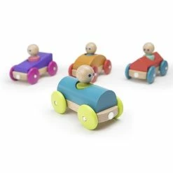 Brand new 🌟 Tegu - Magnetic Racer Wooden Magnetic Blocks 😍 -EeBoo Shop TEG84801 Tegu Magnetic Racer Teal 4 1024x1024